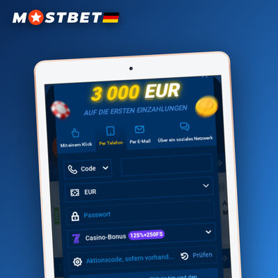 Mostbet Ein-Klick-Registrierung – Konto sofort mit einem Klick anlegen